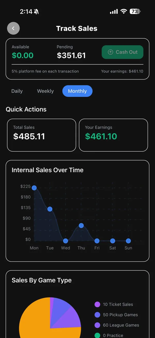 Athlo coaching and sports payment tools